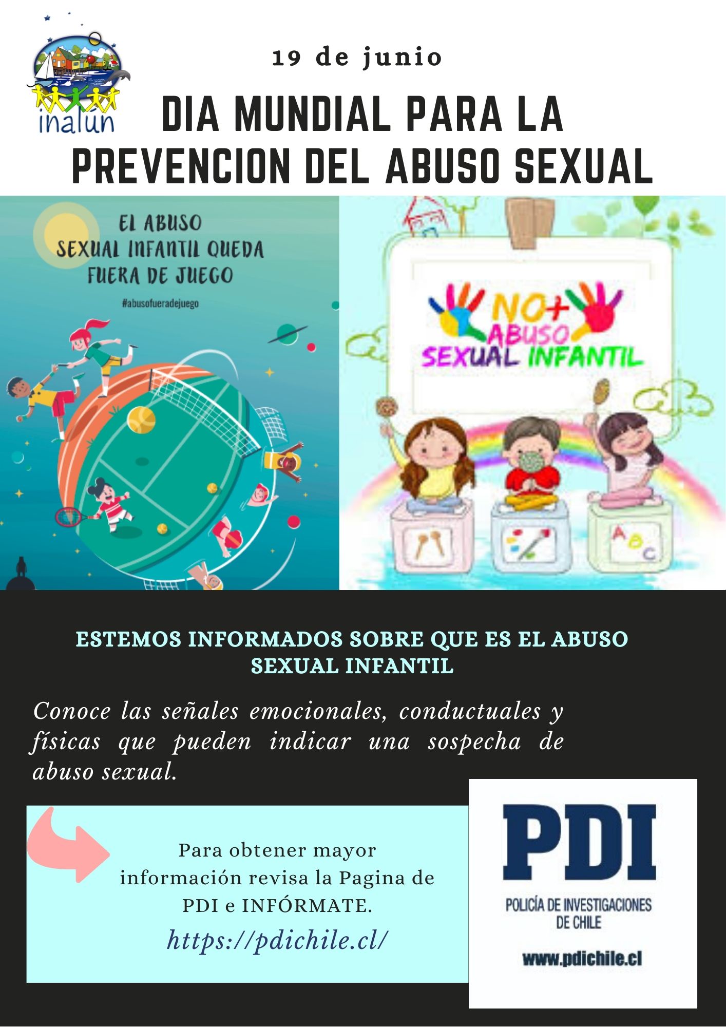 Día Mundial para la Prevención del Abuso Sexual | Centro Inclusivo De ...