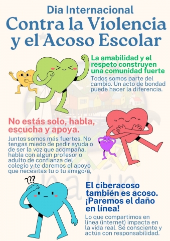 Día Internacional contra la Violencia y el Acoso Escolar | Centro ...